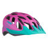 Шлем велосипедный Lazer Kids J1 цв. матовый розовый/бирюзовый размер U BLC2197885187