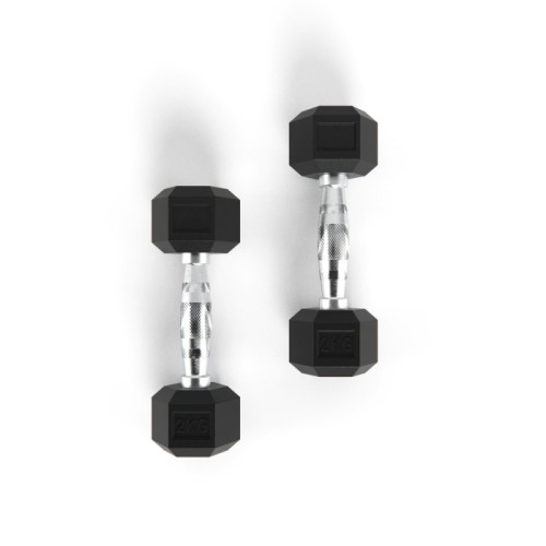 Гантели DFC гексаг.обрез. 2кг (пара) DB001-2