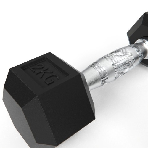 Гантели DFC гексаг.обрез. 2кг (пара) DB001-2