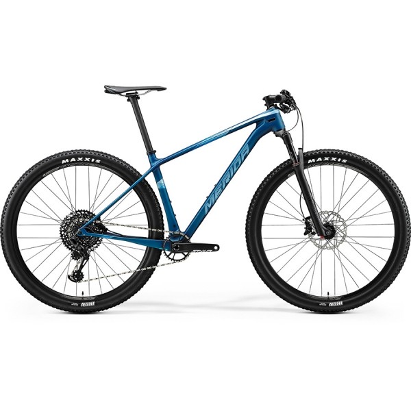 Велосипед Merida Big.Nine 6000 MattOceanBlue/GlossySilver-Blue 2020
