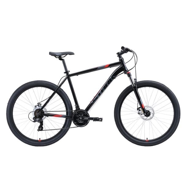 Велосипед Stark'20 Hunter 27.2 D чёрный/серый/красный