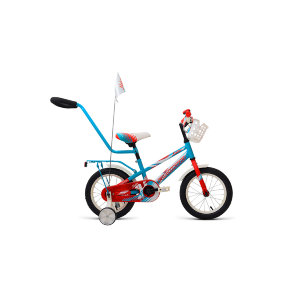 Велосипед, предназначенный для детей в возрасте от двух до четырех лет, без переключения передач. 
Технические особенности: стальная рама Hi-Ten, жесткая стальная вилка, одинарные обода FWD Single Wall, ножные педальные тормоза, полная защита цепи, съемны
