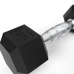 Гантели DFC гексаг.обрез. 5кг (пара) DB001-5