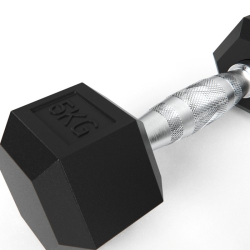 Гантели DFC гексаг.обрез. 5кг (пара) DB001-5