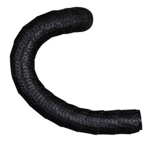 Обмотка руля CLARKS CHBT-SI-01 PU&EVA+крепеж+заглушки на руль,'ребриста поверхность', черная (3-267)