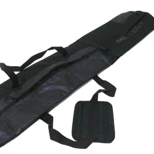 Чехол для лыж PROTECT – это современный чехол для лыж, который значительно облегчает транспортировку спортивного инвентаря, а также оптимизирует его хранение.
Сумка для лыж изготовлена из непромокаемого нейлона 600 WR PVC, при этом торцевая часть чехла им