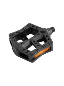 Педали вело LU-985 пластик д/ВМХ и горных велосипедов/360040. Педали LU-985 Wellgo для BMX и горных велосипедов со светоотражателями пластиковые. Ось диаметром 9/16