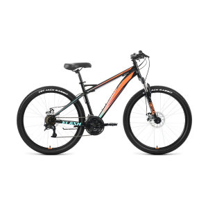 Велосипед 26' Forward Flash 26 2.2 D Черный/Оранжевый 2022 г