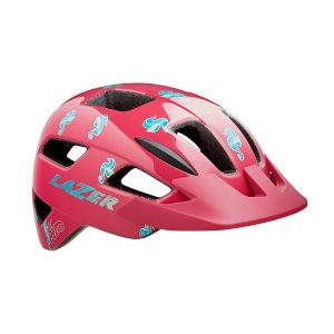 Шлем велосипедный Lazer Kids Lil Gekko цв. розовый/морск.конек размер U BLC2207888205