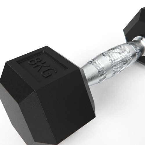 Гантели DFC гексаг.обрез. 8кг (пара) DB001-8