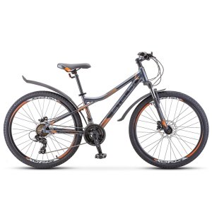 Велосипед Stels Navigator 610 D V010 Антрацитовый/Оранжевый 26 (LU093801)