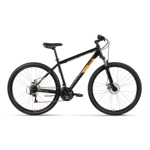 Велосипед 29' Altair AL 29 D 21 ск Черный/Оранжевый 2022 г