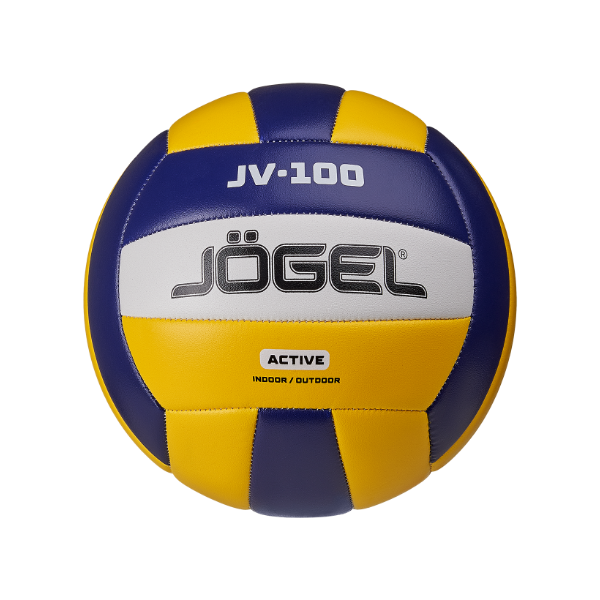 Мяч волейбольный Jogel JV-100, синий/желтый (BC23) 1/50