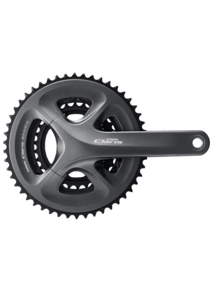 Система Shimano Claris FC-R2030, для трансмиссии 3х8 скоростей, звезды 50/39/30T, длина шатунов 175 мм, без защиты звезд. Шатун Shimano – это шатун для велосипеда (рычаг), относится к категории велозапчасти, предназначен для передачи усилия с педалей на в Система Shimano Claris FC-R2030, для трансмиссии 3х8 скоростей, звезды 50/39/30T, длина шатунов 175 мм, без защиты звезд. Шатун Shimano – это шатун для велосипеда (рычаг), относится к категории велозапчасти, предназначен для передачи усилия с педалей на в