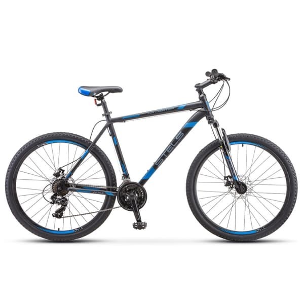 Велосипед Stels Navigator 700 MD V020 Серый/синий 27.5 (LU093446)