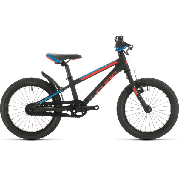 Велосипед CUBE CUBIE 160 (black'n'red'n'blue) 2020