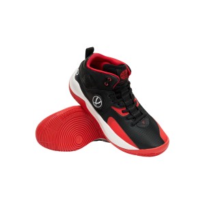 Кроссовки баскетбольные Jogel Launch 2.0 MID, черный/красный/белый