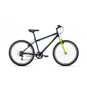 Велосипед 26' Altair MTB HT 26 1.0 7 ск Темно-синий/Зеленый 20-21 г