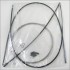 Трос+оплетка перекл Shimano SP40 черный, 2X2100мм нерж. (2шт) Y60098501