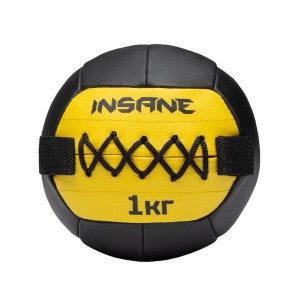 Медбол INSANE IN24-WB200 1 кг, желтый