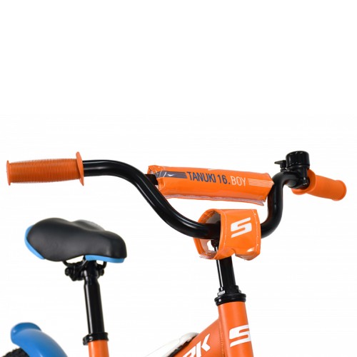 Велосипед Stark'23 Tanuki 16 Boy оранжевый/синий/белый HQ-0010153