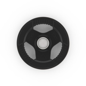 Диск обрезиненный DFC, чёрный, с хватом, 51мм, 5кг