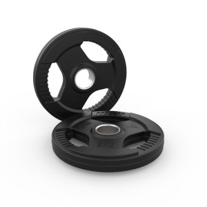 Диск обрезиненный DFC, чёрный, с хватом, 51мм, 5кг