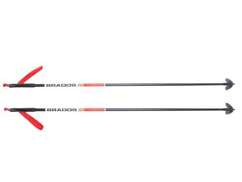 Палки STC 120 Brados Sport Composite JR Red 100% стекловолокно