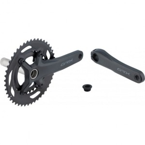 Шатуны (система) Shimano GRX RX600 175мм 46/30T, 10ск, черный EFCRX600102EX60. Шатуны (система) Shimano GRX RX600 - сочетает вес и эффективность для езды по смешанным ландшафтам. Варианты передачи учитывают особые требования к гравийной езде и поддерживаю