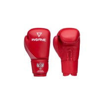 Перчатки боксерские INSANE RBF, красный, 12 oz