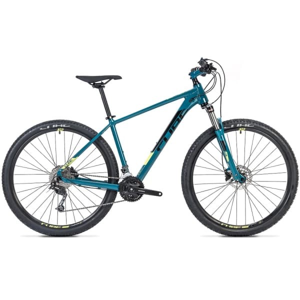 Велосипед CUBE AIM SL SE 27.5 (pinetree'n'flashyellow) 2019