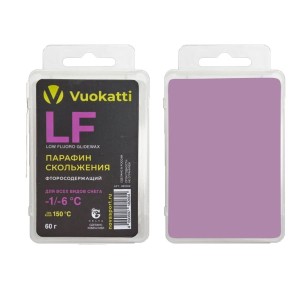 Парафин VUOKATTI LF -1°С/-6°С Для всех типов снега 60г (6)
