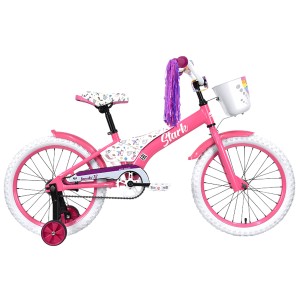Велосипед Stark'23 Tanuki 18 Girl розовый/фиолетовый/черный