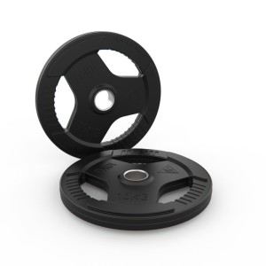 Диск обрезиненный DFC, чёрный, с хватом, 51мм, 10кг