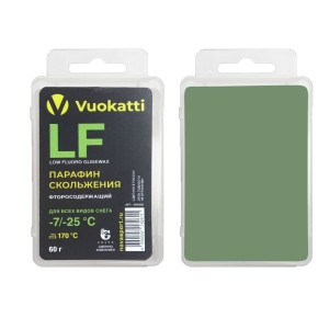 Парафин VUOKATTI LF -7°С/-25°С Для всех типов снега 60г (6)