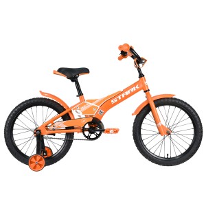 Велосипед Stark'23 Tanuki 18 Boy оранжевый/серый/белый