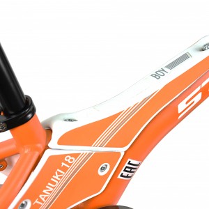 Велосипед Stark'23 Tanuki 18 Boy оранжевый/серый/белый