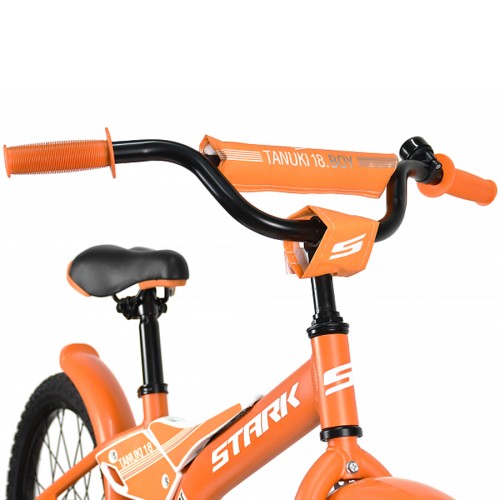 Велосипед Stark'23 Tanuki 18 Boy оранжевый/серый/белый HQ-0010242
