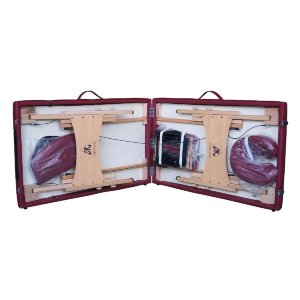 Массажный стол DFC NIRVANA Optima (Wine).
Складной 2-ух секционный переносной массажный стол DFC NIRVANA Optima (Wine).
Изготовлен из высококачественных компонентов.
Идеально подходит для домашней эксплуатации.
Благодаря применению бука в констр