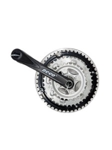 Шатуны (система) NSP-3003 NECO 28/38/48Т, 170мм сталь/пластик/580270
Материал: шатуны - алюминий, звезды- сталь. Шатуны имеют длину 170 мм и посадочное отверстие