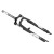 Вилка 29' ZOOM CH-386-V60 1-1/8'х209мм безрезьб/аморт/V+D/алюм/сталь/мат. черный/110279
