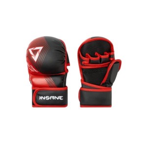 Перчатки MMA INSANE HYBRID IN24-MG100, красный