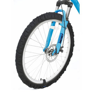 Комплект эластичных чехлов (2 шт.) на колеса для велосипеда, размер 18