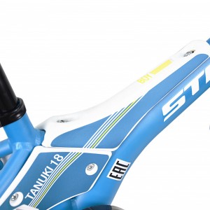 Велосипед Stark'23 Tanuki 18 Boy синий/белый/желтый