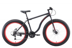 Велосипед Black One Monster 26 D серый/вишневый 2018-2019