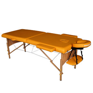 Массажный стол DFC NIRVANA Relax (Mustard).
 
 Складной 2-ух секционный переносной массажный стол DFC NIRVANA Relax (Mustard). 
 Изготовлен из высококачественных компонентов. 
 Идеально подходит для домашней эксплуатации.
 
 Благодаря применению бука в ко
