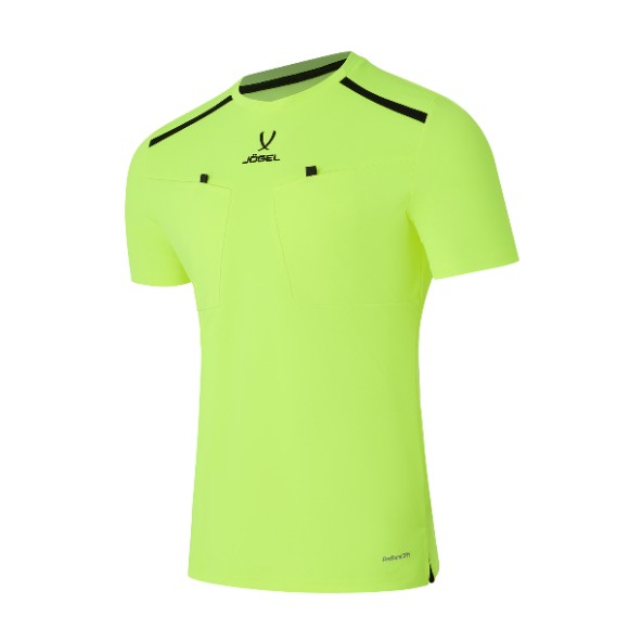 Футболка судейская Jogel DIVISION PerFormDRY Referee Tee, желтый неон 61N Футболка судейская Jogel DIVISION PerFormDRY Referee Tee, желтый неон 61N
