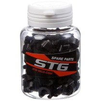 Клипса для оплеток STG C-clip,YZ-16014 черн (100 шт) Х90077