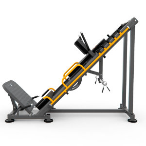 Жим ногами STONERISE DLP05 – лучший вариант для точечного развития мышц нижней части тела. Помимо стандартного жима ногами, на DLP05 вы сможете выполнять гакк-приседания, заменяющие более травмоопасные приседы со штангой.Профиль основной трубы 50х50 мм, а