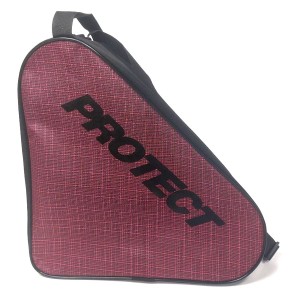Сумка для коньков PROTECT, розовая. 
Ультра-легкая модель сумки для коньков. 
Износостойкая ткань и надежное уплотненное дно защитит содержимое сумки от повреждений, в то время как большое отверстие на передней панели делает легким доступ внутрь сумки. 
Р
